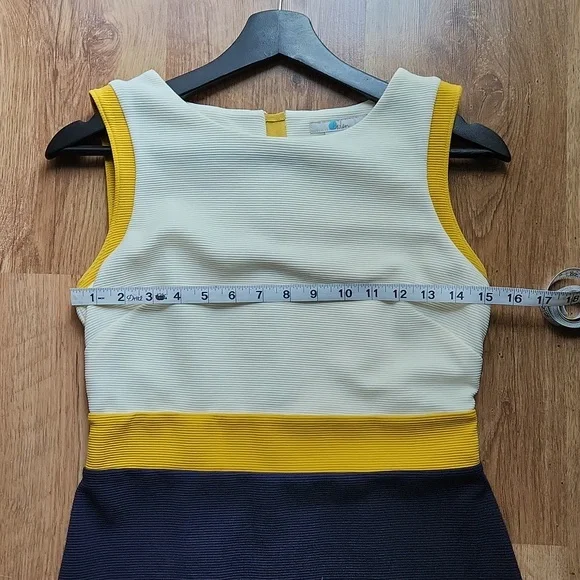Boden Celia Ottoman sheath colorblock dress size 4P - Picture 11 of 13